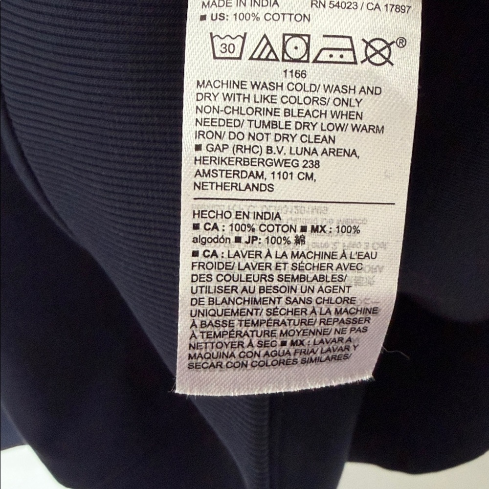Banana Republic Luxe Touch Bomber Jacket Men’s 2XLT Navy Full Zip NWT - Picture 5 of 7
